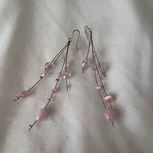 Pastel Pink/Purple Earrings